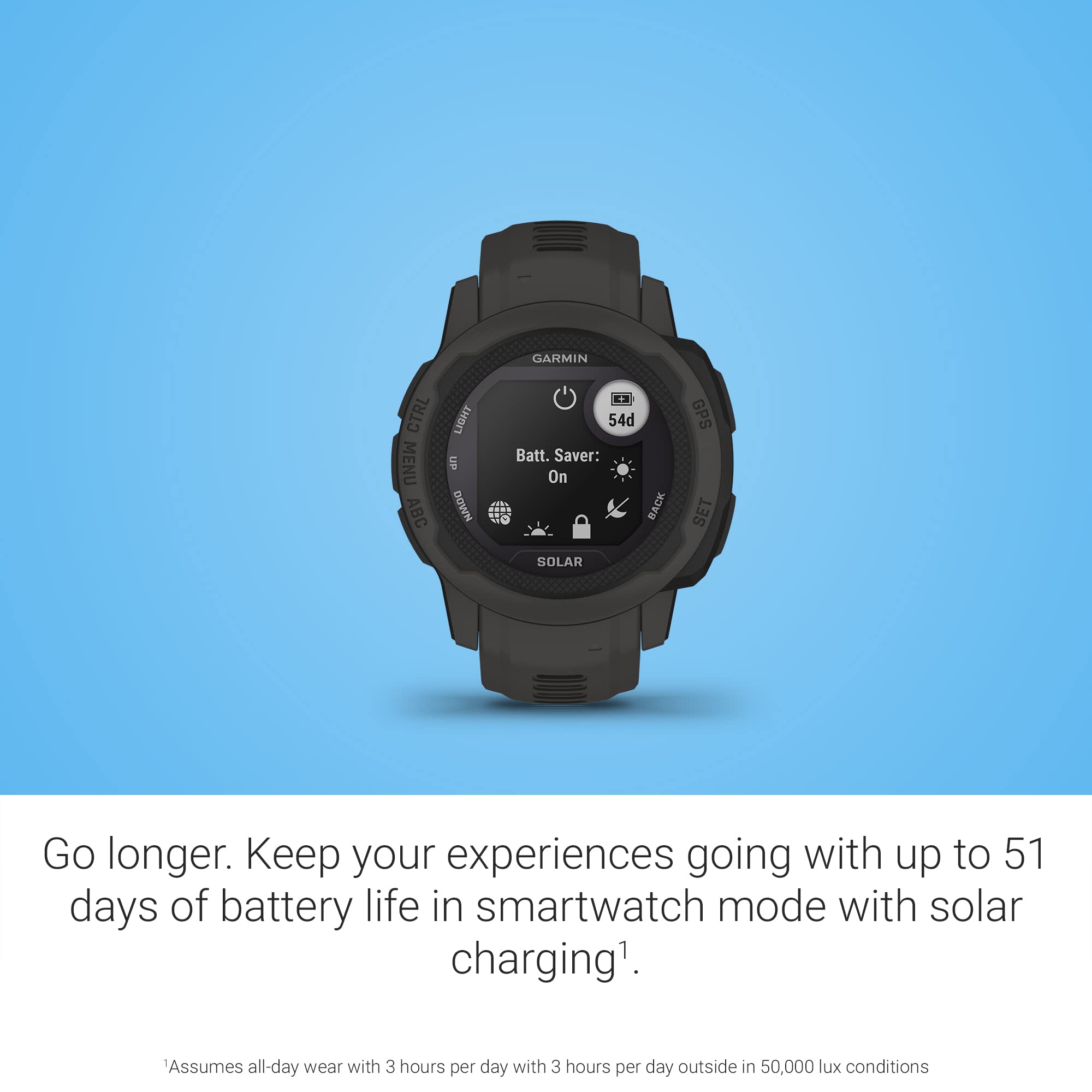 Amazon.com: Garmin Instinct 2S Solar, Smaller-Sized GPS